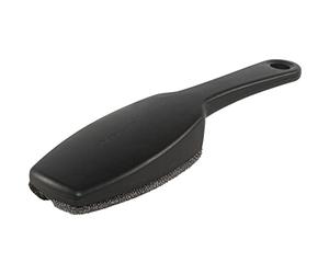 Brabantia Cepillo Quitapelusas para Ropa, Dark Grey, 24,5 x 3,5 x 6,5 cm | Elimina Pelusas, Polvo y Pelo de Mascotas, Con Doble Almohadilla de Terciopelo, Mango Ergonómico, Rápido y Fácil de Usar