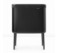 Brabantia Cesto de la ropa Bo 60 L negro mate