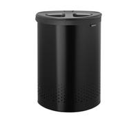 Brabantia cesto para la ropa sucia 55 L Cradle to Cradle Negro Mate