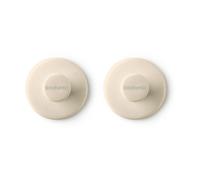 Brabantia Colgador para toallas Brabantia ReNew 2 unidades Soft Beige