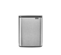 Brabantia - cubo de basura bo 12 l - elegante y práctico - tapa de ap