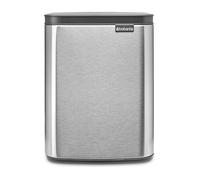 Brabantia Cubo de basura Bo 7 L Acero cepillado mate