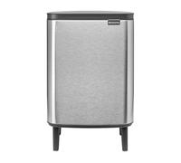 Brabantia cubo de basura Bo Hi 12l - acero mate
