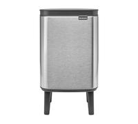 Brabantia Cubo de basura Bo alto 4 L Acero cepillado mate