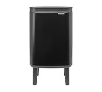 Brabantia Cubo de basura Bo alto 4 L Negro mate