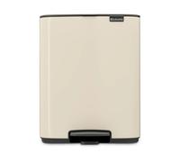 Brabantia Cubo de basura con pedal Bo 12 L Beige suave