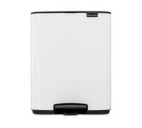 Brabantia Cubo de basura con pedal Bo 12 L Blanco