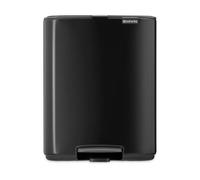 brabantia Bo - Cubo de Pedal, 12 L - Matt Black brabantia