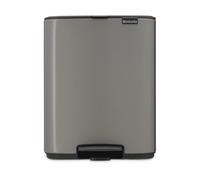 brabantia Bo - Cubo de Pedal, 12 L - Platinum brabantia