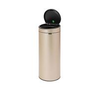 Brabantia Cubo de Basura, Stainless Steel, Metallic Gold, 30L