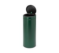Brabantia Cubo de Basura, Stainless Steel, Verde Pino, 30L