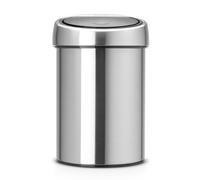 Brabantia Cubo de basura Touch Bin. 3L acero mate