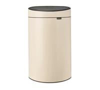 Brabantia Cubo de basura Touch Bin 40 L Soft Beige