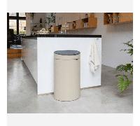 Brabantia cubo de basura Touch Bin 40l - Beige