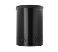Brabantia cesto para la ropa sucia 55 L Cradle to Cradle Negro Mate