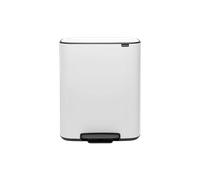 Brabantia Cubo de pedal Bo 2x30 l Platin