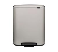 Brabantia Cubo de pedal Bo 60 L Soft grey