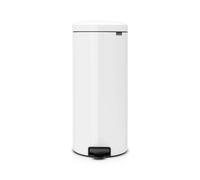 Brabantia NewIcon cubo de basura con pedal 30l - blanco