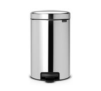 Brabantia Cubo de pedal newIcon 12L Brilliant steel