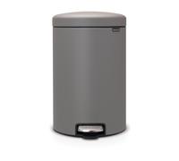 Brabantia Cubo de pedal newIcon 20L Mineral concrete grey
