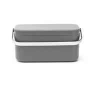 Brabantia Cubo para restos de comida Sinkside 13x22 cm gris oscuro
