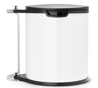 Brabantia De Luxe papelera 15 l blanco-negro 428081
