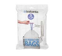 Brabantia Dispensador Bolsas de Basura 15-20 L, Blanco, 15-20 litros