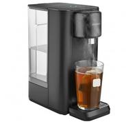 Brabantia Dispensador de agua caliente, depósito de 2.5 litros, 100℃, Depósito de agua desmontable, hervidor instantáneo, negro, BBEK1103