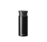 Brabantia Dispensador de jabón, Acero Inoxidable, Negro, 0.18L
