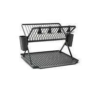 Brabantia Escurreplatos Plegable Grande - Gris Oscuro