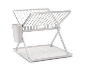 Brabantia Escurreplatos plegable Sinkside 37 cm gris claro