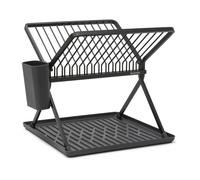 Brabantia Escurreplatos plegable Sinkside 37 cm gris oscuro