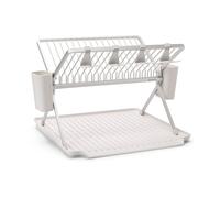 Brabantia Escurreplatos Plegable, Gris Claro, Grande