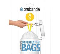 Brabantia Expendedor Bolsas de Basura 3 L, Blanco