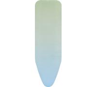 Funda para Tabla de Planchar Brabantia B 124x38 cm - Soothing Sea | Capa Superior algodón 100% con Acolchado de Espuma 8 mm | Ajuste Tablas tamaño B | Duradera, Lavable, fácil de Colocar