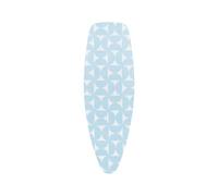 Brabantia - Funda para Tabla de Planchar D - 135 x 45 cm - Juego Completo de Funda de 100% Algodón & Capa de Espuma Duradera de 8 mm - para Planchas Normales & de Vapor - Lavable - Fresh Breeze
