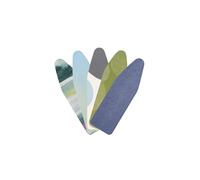 Brabantia Funda Protectora para Mesa de Planchar, algodón/Espuma y poliéster de muletón, Surtido Multicolor, 124 x 45 cm