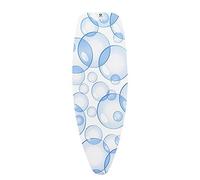 Brabantia - Funda Tabla de Planchar D Perfectflow - para Planchar con Vapor - Gruesa Capa Acolchada - Tres Capas en una Misma Funda - con Cinta de sujeción - Bubbles - 135x45 cm