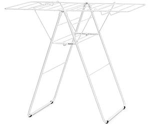 Brabantia HangOn - Escurridor de 15 Metros, Color Blanco Fresco, Carga máxima de 12,5 kg, con alas Ajustables, Ideal para Ropa Delicada, Compacto y Plegable