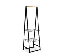 Brabantia Linn Perchero-Parabán Pequeño, Negro, Metal