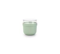 Brabantia - Make & Take Bol de Desayuno 0.5L - Con Compartimento a Rosca para Ingredientes (180 ml) - A Prueba de Fugas - Apto para Congelador, Microondas & Lavavajillas - Verde (Jade Verde)
