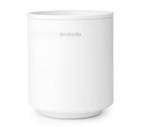 Brabantia - Mindset Portacepillos - para Varios Cepillos de Dientes - No se Raya - Fácil de Limpiar - Metal Resistente a la Corrosión - Accesorio de Baño - Organizador - Fresh Blanco - 9 x 8 x 8 cm