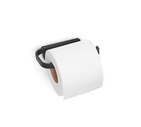 Brabantia - Mindset Portarrollos - Todos los Tamaños de Rollo - se Instala en la Pared - Resistente a la Corrosión - Accesorio de Baño - Material de Fijación Incluido - Infinite Gris - 4 x 9 x 14 cm