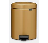 Brabantia newicon 5 l alrededor acero oro