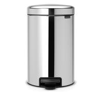 Brabantia NewIcon papelera 12 l acero-negro 113581