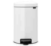Brabantia NewIcon papelera 12 l blanco-negro 111969