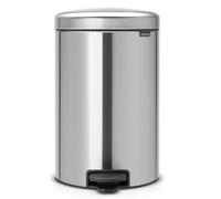 Brabantia NewIcon papelera 20 l acero-negro 114021