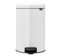 Brabantia NewIcon papelera 20 l blanco-negro 114243