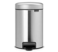 Brabantia NewIcon papelera 3 l acero-negro 113222