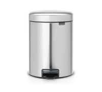 Brabantia NewIcon papelera 5 l acero-negro 112102